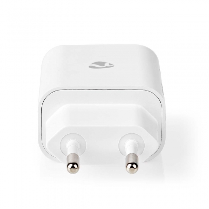 Oplader | 20 W | Snellaad functie | 1.67 / 2.22 / 3.0 A | Outputs: 1 | USB-C™ | Lightning 8-Pins (Los) Kabel | 1.00 m | Automatische Voltage Selectie | Wit