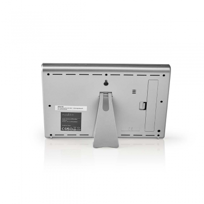 Weerstation | Binnen & Buiten | Inclusief draadloze weersensor | Weersvoorspelling | Tijdweergave | LCD met Achtergrondverlichting | Wekkerfunctie