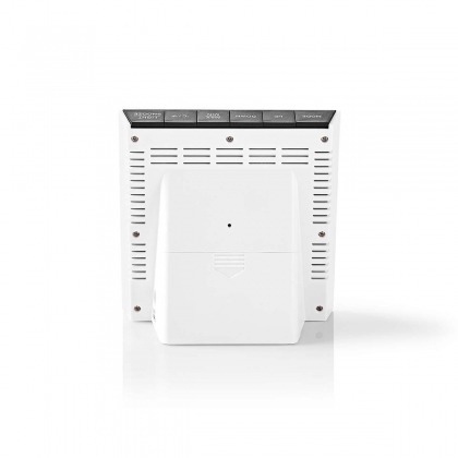 Weerstation | Binnen & Buiten | Inclusief draadloze weersensor | Weersvoorspelling | Tijdweergave | LED-Scherm | Wekkerfunctie