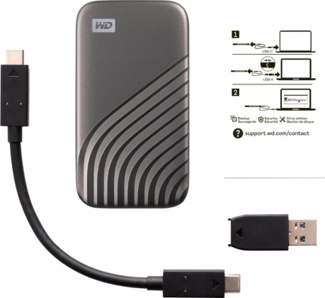 Western Digital My Passport 1TB 2.5" USB-C