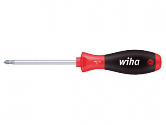 Wiha Schroevendraaier SoftFinish Phillips met ronde schacht (00757) PH1 x 200 mm