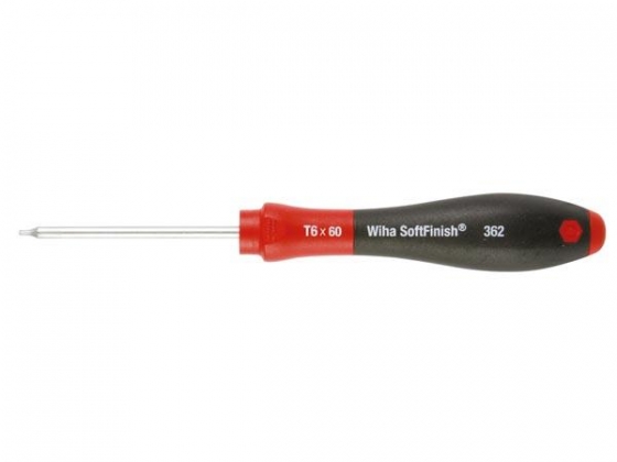 Wiha Schroevendraaier SoftFinish TORX® met ronde schacht (01286) T6 x 60 mm
