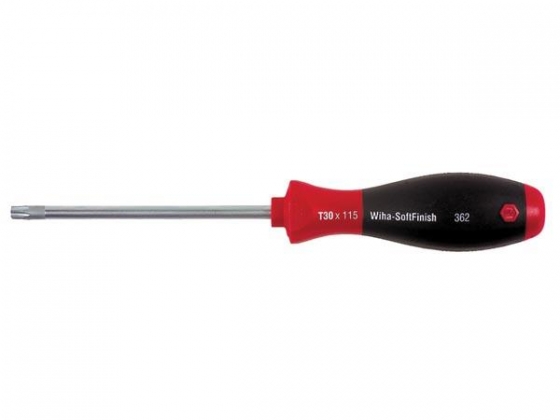 Wiha Schroevendraaier SoftFinish TORX® met ronde schacht (26260) T4 x 60 mm