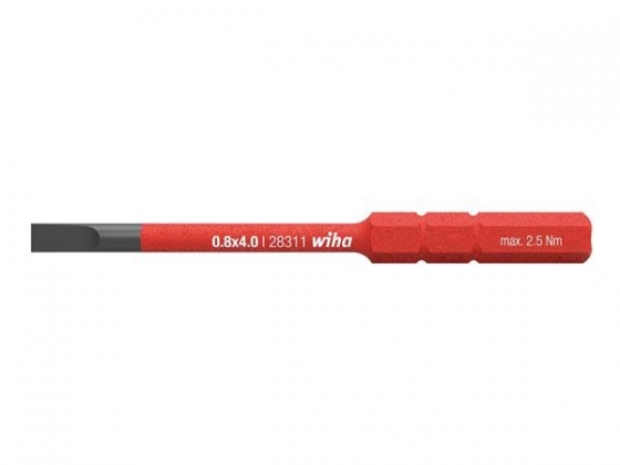 Wiha Bit slimBit electric sleufkop (34578) 2,5 mm x 75 mm