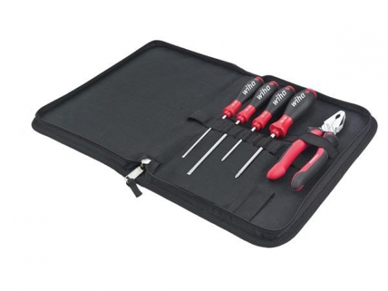 WIHA - SOFTFINISH® SLEUFKOP/ PHILLIPS-SCHROEVENDRAAIERSET -  5-DELIG