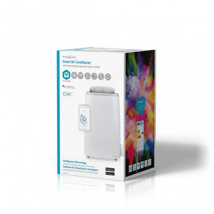 SmartLife Airconditioner | Wi-Fi | 16000 BTU | 140 m³ | Ontvochtiging | Android™ & iOS | Energieklasse: A | 3 Snelheden | 65 dB | Wit