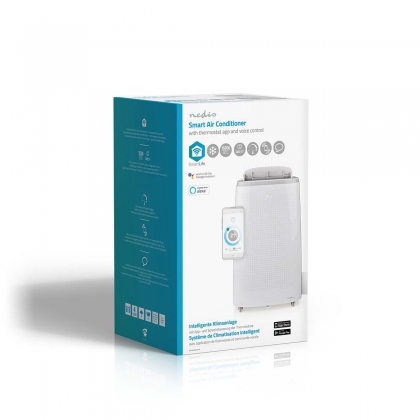 SmartLife Airconditioner | Wi-Fi | 16000 BTU | 140 m³ | Ontvochtiging | Android™ & iOS | Energieklasse: A | 3 Snelheden | 65 dB | Wit