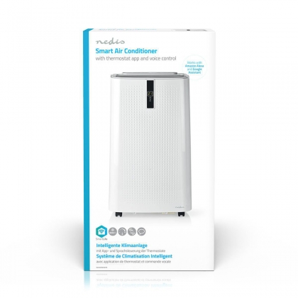 SmartLife 3-in-1 Airconditioner | Wi-Fi | 9000 BTU | 80 m³ | Ontvochtiging | Android™ / IOS | Energieklasse: A | 3 Snelheden | 65 dB | Wit