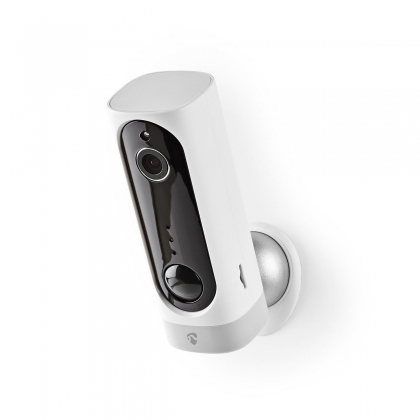SmartLife Camera voor Binnen | Wi-Fi | Full HD 1080p | Cloud Opslag (optioneel) / microSD (niet inbegrepen) | Met bewegingssensor | Nachtzicht | Wit