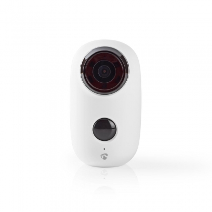 SmartLife Camera voor Buiten | Wi-Fi | Full HD 1080p | IP65 | Cloud Opslag (optioneel) / microSD (niet inbegrepen) | 5 V DC | Met bewegingssensor | Nachtzicht | Android™ / IOS | Wit