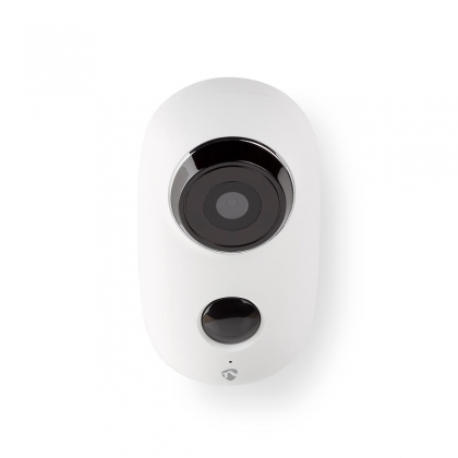 SmartLife Camera voor Buiten | Wi-Fi | Full HD 1080p | IP65 | Cloud Opslag (optioneel) / microSD (niet inbegrepen) | 5 V DC | Met bewegingssensor | Nachtzicht | Android™ / IOS | Wit