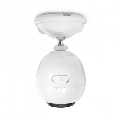 SmartLife Camera voor Buiten | Wi-Fi | Full HD 1080p | IP65 | Max. batterijduur: 4 Maanden | Cloud Opslag (optioneel) / microSD (niet inbegrepen) | 5 V DC | Met bewegingssensor | Nachtzicht | Wit