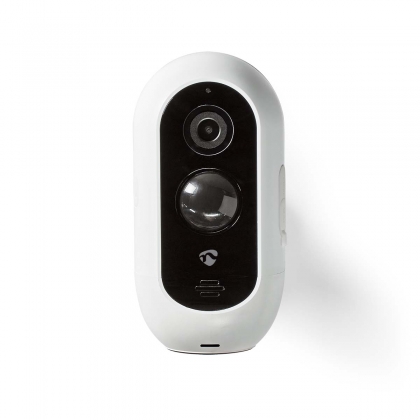 Draadloze SmartLife Camera voor Buiten | Wi-Fi | Full HD 1080p | IP65 | Nachtzicht | PIR | Wit