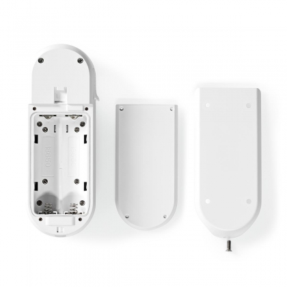 SmartLife Videodeurbel | Wi-Fi | Batterij Gevoed | HD 720p | Cloud Opslag (optioneel) / microSD (niet inbegrepen) | IP54 | Met bewegingssensor | Nachtzicht | Wit