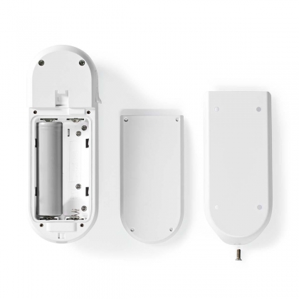 SmartLife Videodeurbel | Wi-Fi | Batterij Gevoed | HD 720p | Cloud Opslag (optioneel) / microSD (niet inbegrepen) | IP54 | Met bewegingssensor | Nachtzicht | Wit