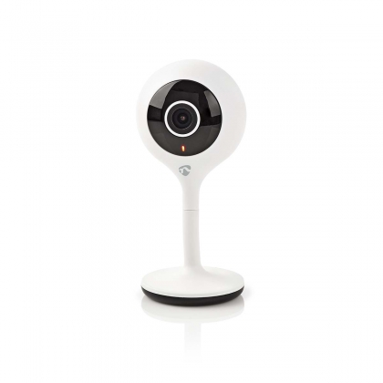 SmartLife Camera voor Binnen | Wi-Fi | Full HD 1080p | Cloud Opslag (optioneel) / microSD (niet inbegrepen) | Met bewegingssensor | Nachtzicht | Wit