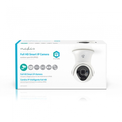 Wi-Fi smart IP-camera | Draaien/Kantelen | Full-HD 1080p | Buiten | Waterbestendig