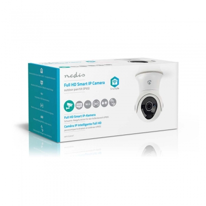 Wi-Fi smart IP-camera | Draaien/Kantelen | Full-HD 1080p | Buiten | Waterbestendig