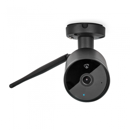 SmartLife Camera voor Buiten | Wi-Fi | Full HD 1080p | IP65 | Cloud / MicroSD | 12 V DC | Met bewegingssensor | Nachtzicht | Android™ / IOS | Zwart