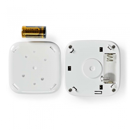 SmartLife Rookmelder | Wi-Fi | Batterij Gevoed | Levenscyclus sensor: 10 Jaar | EN 14604 | Max. batterijduur: 24 Maanden | 85 dB | Wit | 1 Stuks