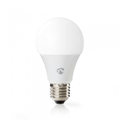 Wi-Fi smart LED-lamp | Full-Colour en Dimbaar Warm-Wit | E27