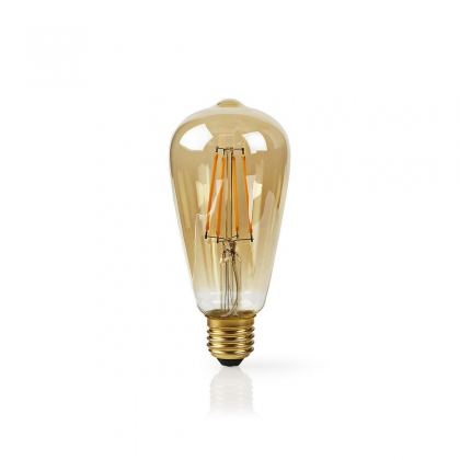 Wi-Fi smart LED-lamp met filament | E27 | ST64 | 5 W | 500 lm