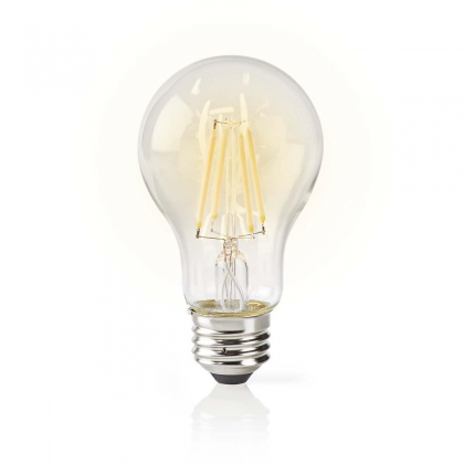 Wi-Fi smart LED-lamp met filament | E27 | A60 | 5 W | 500 lm | Helder