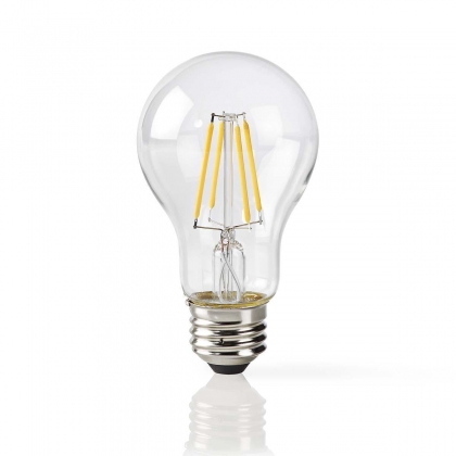 Wi-Fi smart LED-lamp met filament | E27 | A60 | 5 W | 500 lm | Helder