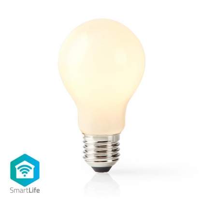 Wi-Fi Smart LED-Lamp | E27 | A60 | 5 W | 500 lm | Wit