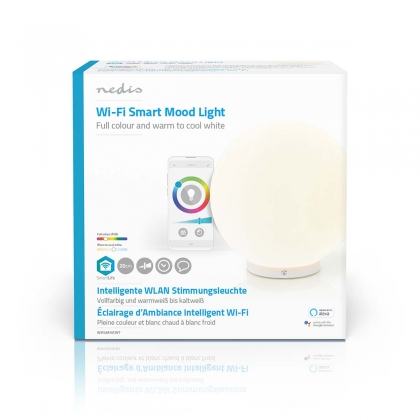 SmartLife Sfeerverlichting | Wi-Fi | Rond | | 360 lm | RGB / Warm tot Koel Wit | 2700 - 6500 K | 5 W | Glas | 1 Stuks