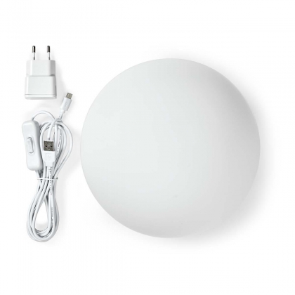 SmartLife Sfeerverlichting | Wi-Fi | Rond | | 360 lm | RGB / Warm tot Koel Wit | 2700 - 6500 K | 5 W | Glas | 1 Stuks