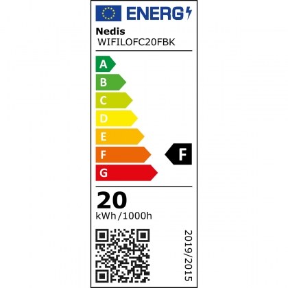 Smartlife Buitenlamp | 1600 lm | Wi-Fi | 20 W | RGB / Warm tot Koel Wit | 2700 - 6500 K | Aluminium | Android™ / IOS