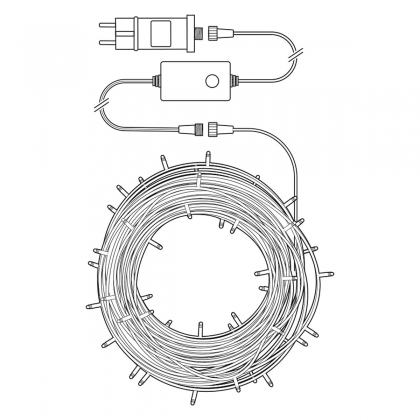 SmartLife-kerstverlichting | Feestverlichting | Wi-Fi | RGB | 48 LED's | 10.80 m | Android™ / IOS