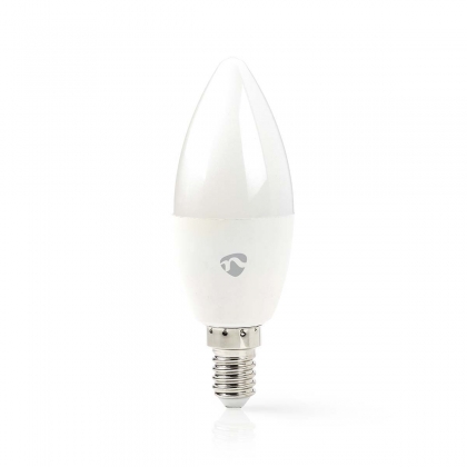 SmartLife LED Bulb | Wi-Fi | E14 | 470 lm | 4.9 W | Warm tot Koel Wit | 2700 - 6500 K | Android™ / IOS | Kaars | 1 Stuks