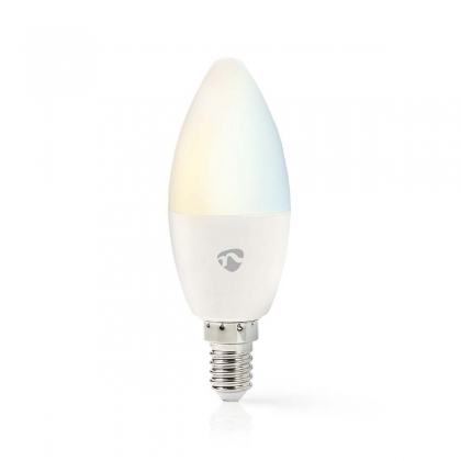 SmartLife LED Bulb | Wi-Fi | E14 | 470 lm | 4.9 W | Warm tot Koel Wit | 2700 - 6500 K | Android™ / IOS | Kaars | 1 Stuks