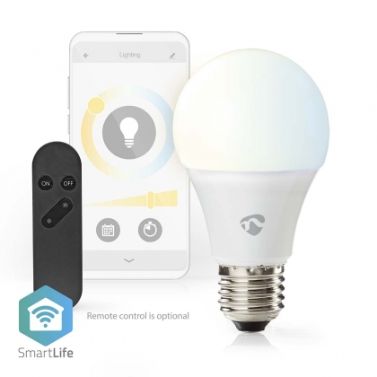 SmartLife LED Bulb | Wi-Fi | E27 | 806 lm | 9 W | Warm tot Koel Wit | 2700 - 6500 K | Android™ / IOS | Peer | 1 Stuks