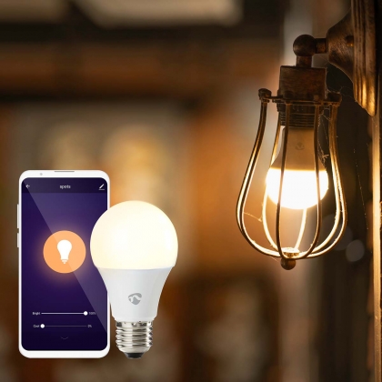 SmartLife LED Bulb | Wi-Fi | E27 | 806 lm | 9 W | Warm tot Koel Wit | 2700 - 6500 K | Android™ / IOS | Peer | 1 Stuks