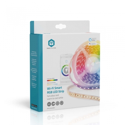 SmartLife LED Strip | Wi-Fi | Koel Wit / RGB / Warm Wit | SMD | 5.00 m | IP21 | 2700 - 6500 K | 960 lm | Android™ / IOS