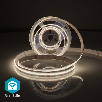 SmartLife LED Strip | Wi-Fi | Warm tot Koel Wit | COB | 2.00 m | IP20 | 2700 - 6500 K | 1000 lm | Android™ / IOS