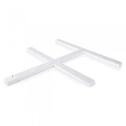 SmartLife Decoratieve Verlichting | Wand Bar | Wi-Fi | RGBIC / Warm Wit | Android™