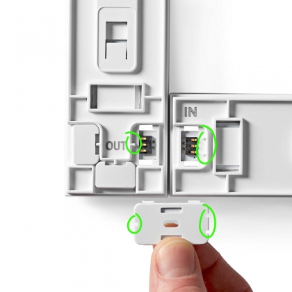 SmartLife Decoratieve Verlichting | Wand Bar | Wi-Fi | RGBIC / Warm Wit | Android™