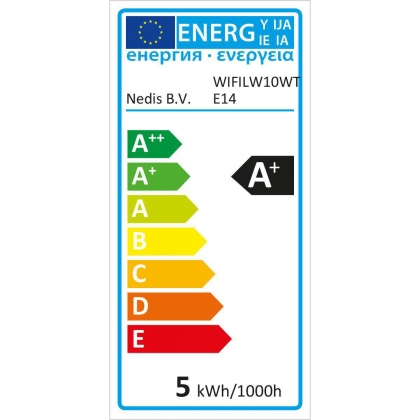 Wi-Fi smart LED-lamp | Warm- tot Koud-Wit | E14