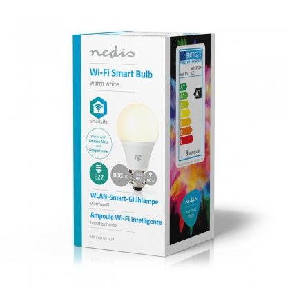 Wi-Fi smart LED-lamp | Warm White | E27