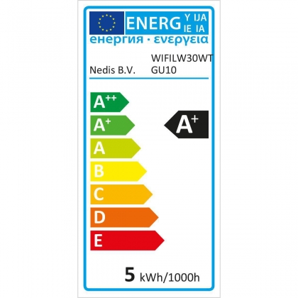 Wi-Fi smart LED-lampen | Warm- tot Koud-Wit | GU10 | 3-Pack