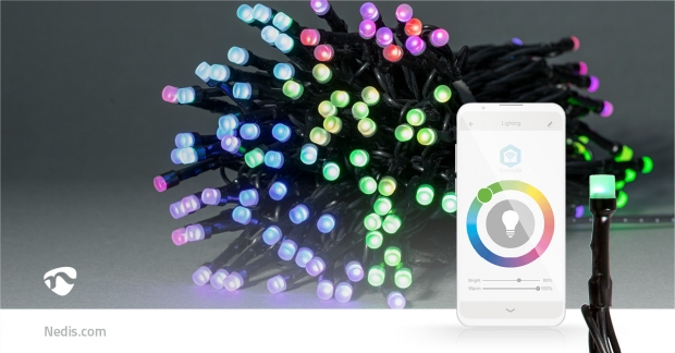 SmartLife-kerstverlichting | Koord | Wi-Fi | RGB | 168 LED's | 20.0 m | Android™ / IOS