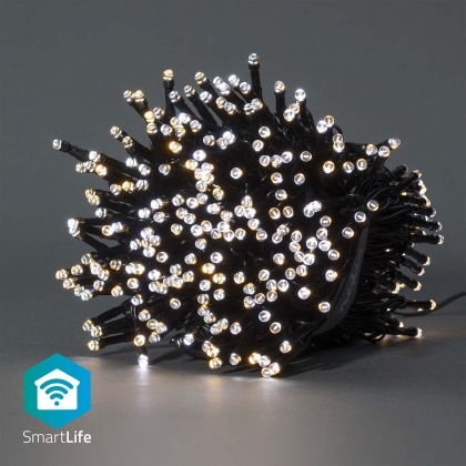 SmartLife-kerstverlichting | Koord | Wi-Fi | Warm tot Koel Wit | 400 LED's | 20.0 m | Android™ / IOS