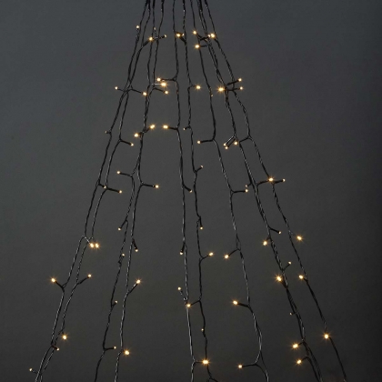 SmartLife-kerstverlichting | Boom | Wi-Fi | Warm Wit | 200 LED's | 20.0 m | 10 x 2 m | Android™ / IOS