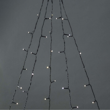 SmartLife-kerstverlichting | Boom | Wi-Fi | Warm Wit | 200 LED's | 20.0 m | 5 x 4 m | Android™ / IOS