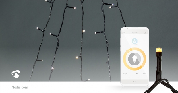 SmartLife-kerstverlichting | Boom | Wi-Fi | Warm Wit | 200 LED's | 20.0 m | 5 x 4 m | Android™ / IOS