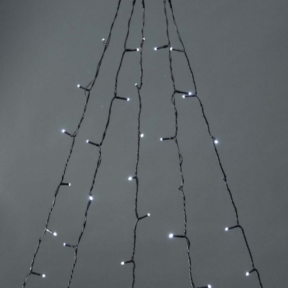 SmartLife-kerstverlichting | Boom | Wi-Fi | Warm tot Koel Wit | 200 LED's | 20.0 m | 5 x 4 m | Android™ / IOS